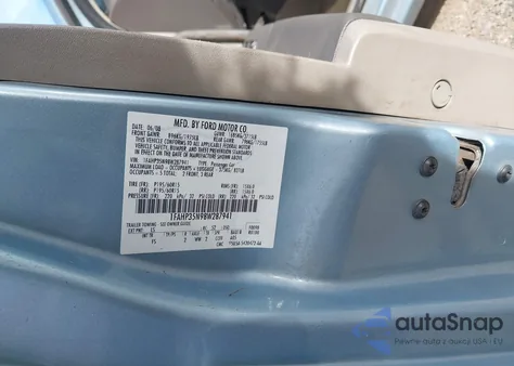 2008 Ford Focus Se/Ses from USA, damaged, VIN 1FAHP35N98W287941